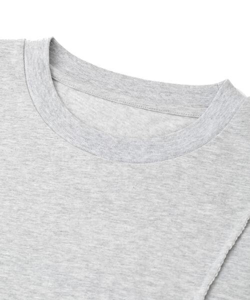 CONVERSE TOKYO(コンバーストウキョウ)の「CORSET TEE(Tシャツ/カットソー・レディース・ブラック/オフホワイト/杢グレー・FREE)」の10枚目の写真