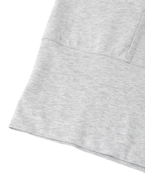 CONVERSE TOKYO(コンバーストウキョウ)の「CORSET TEE(Tシャツ/カットソー・レディース・ブラック/オフホワイト/杢グレー・FREE)」の12枚目の写真