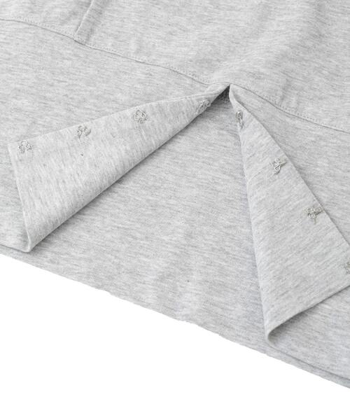 CONVERSE TOKYO(コンバーストウキョウ)の「CORSET TEE(Tシャツ/カットソー・レディース・ブラック/オフホワイト/杢グレー・FREE)」の16枚目の写真