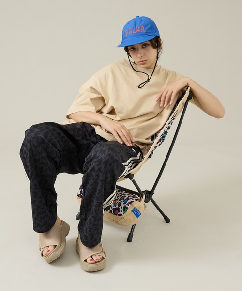 POLeR(ポーラー)の「【POLeR/ポーラー】LONG BILL DRAW CORD FLOPPY CAP / ロングビル フロッピー ドローコード キャップ / 261MCV0029(キャップ・メンズ・ブルー/グリーン/ブラック・フリー)」の9枚目の写真