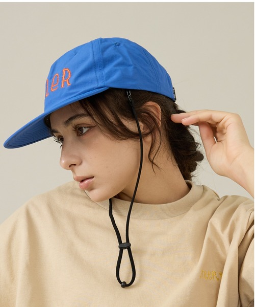 POLeR(ポーラー)の「【POLeR/ポーラー】LONG BILL DRAW CORD FLOPPY CAP / ロングビル フロッピー ドローコード キャップ / 261MCV0029(キャップ・メンズ・ブルー/グリーン/ブラック・フリー)」の11枚目の写真