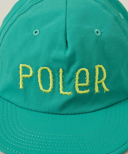 POLeR(ポーラー)の「【POLeR/ポーラー】LONG BILL DRAW CORD FLOPPY CAP / ロングビル フロッピー ドローコード キャップ / 261MCV0029(キャップ・メンズ・ブルー/グリーン/ブラック・フリー)」の5枚目の写真