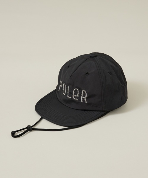 POLeR(ポーラー)の「【POLeR/ポーラー】LONG BILL DRAW CORD FLOPPY CAP / ロングビル フロッピー ドローコード キャップ / 261MCV0029(キャップ・メンズ・ブルー/グリーン/ブラック・フリー)」の15枚目の写真