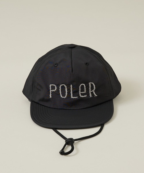 POLeR(ポーラー)の「【POLeR/ポーラー】LONG BILL DRAW CORD FLOPPY CAP / ロングビル フロッピー ドローコード キャップ / 261MCV0029(キャップ・メンズ・ブルー/グリーン/ブラック・フリー)」の16枚目の写真