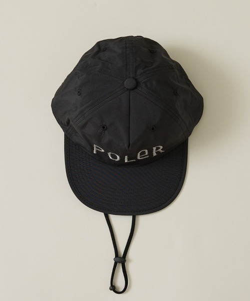 POLeR(ポーラー)の「【POLeR/ポーラー】LONG BILL DRAW CORD FLOPPY CAP / ロングビル フロッピー ドローコード キャップ / 261MCV0029(キャップ・メンズ・ブルー/グリーン/ブラック・フリー)」の19枚目の写真