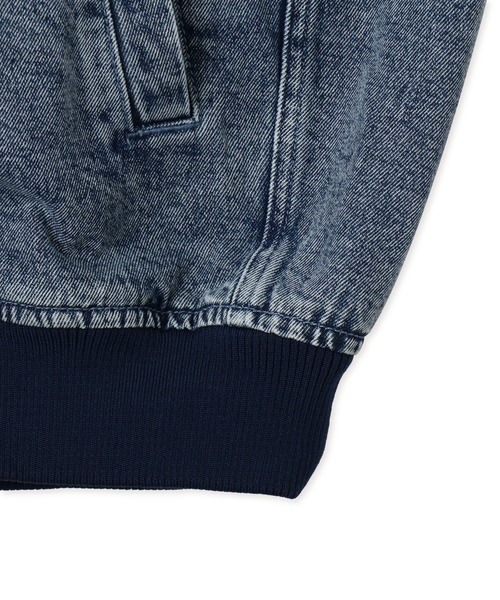 adidas(アディダス)の「adidas SST TRACK TOP / アディダス SST トラックトップ(デニムジャケット・メンズ・ライトインディゴブルー・L/M/S/3XL/XXL/XL)」の6枚目の写真