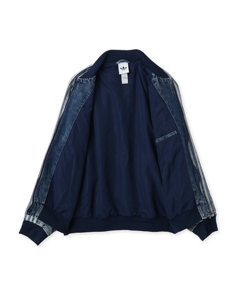 adidas(アディダス)の「adidas SST TRACK TOP / アディダス SST トラックトップ(デニムジャケット・メンズ・ライトインディゴブルー・L/M/S/3XL/XXL/XL)」の4枚目の写真