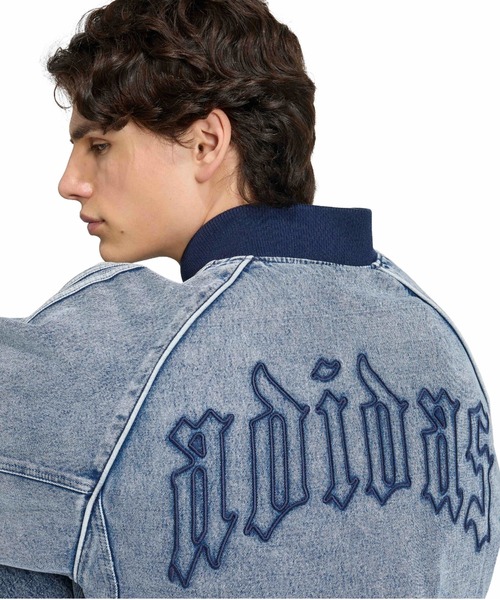 adidas(アディダス)の「adidas SST TRACK TOP / アディダス SST トラックトップ(デニムジャケット・メンズ・ライトインディゴブルー・L/M/S/3XL/XXL/XL)」の10枚目の写真
