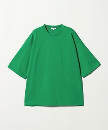ビビッドカラー ワイドクルーネック カットソー<A DAY IN THE LIFE>