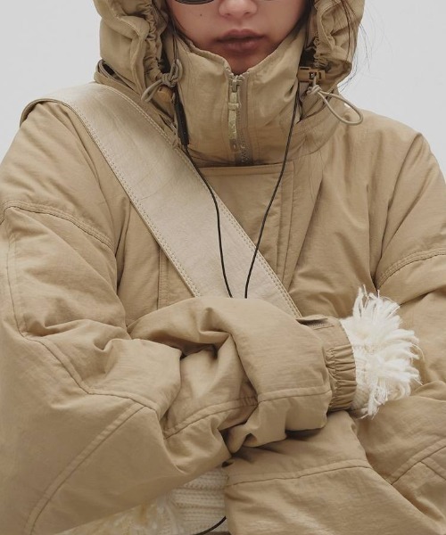 TODAYFUL（トゥデイフル）の「【TODAYFUL/トゥデイフル】Monster Down Coat/モンスターダウンコート（ダウンジャケット/コート・レディース・ブラウン/オリーブ/ブラック・36/38）」の3枚目の写真