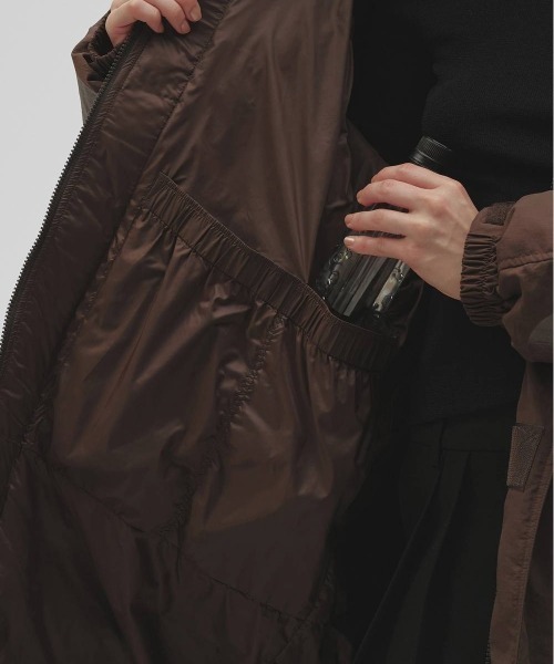 TODAYFUL（トゥデイフル）の「【TODAYFUL/トゥデイフル】Monster Down Coat/モンスターダウンコート（ダウンジャケット/コート・レディース・ブラウン/オリーブ/ブラック・36/38）」の16枚目の写真