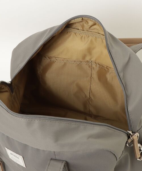 anello GRANDE(アネログランデ)の「"02"≪anello GRANDE≫motte/モッテ 5ポケット/25L 2WAY ボストンバッグ(ボストンバッグ・レディース・ブラック/ブルーグレー/グレー・ONE SIZE)」の7枚目の写真