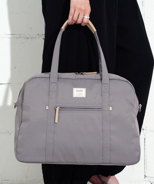 anello GRANDE(アネログランデ)の「"02"≪anello GRANDE≫motte/モッテ 5ポケット/25L 2WAY ボストンバッグ(ボストンバッグ・レディース・ブラック/ブルーグレー/グレー・ONE SIZE)」の15枚目の写真