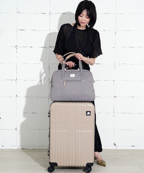 anello GRANDE(アネログランデ)の「"02"≪anello GRANDE≫motte/モッテ 5ポケット/25L 2WAY ボストンバッグ(ボストンバッグ・レディース・ブラック/ブルーグレー/グレー・ONE SIZE)」の16枚目の写真