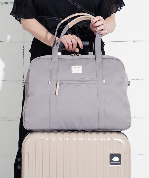 anello GRANDE(アネログランデ)の「"02"≪anello GRANDE≫motte/モッテ 5ポケット/25L 2WAY ボストンバッグ(ボストンバッグ・レディース・ブラック/ブルーグレー/グレー・ONE SIZE)」の17枚目の写真