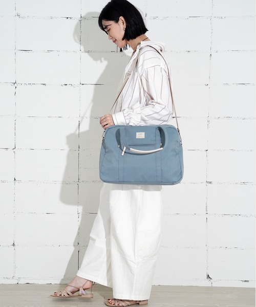 anello GRANDE(アネログランデ)の「"02"≪anello GRANDE≫motte/モッテ 5ポケット/25L 2WAY ボストンバッグ(ボストンバッグ・レディース・ブラック/ブルーグレー/グレー・ONE SIZE)」の18枚目の写真