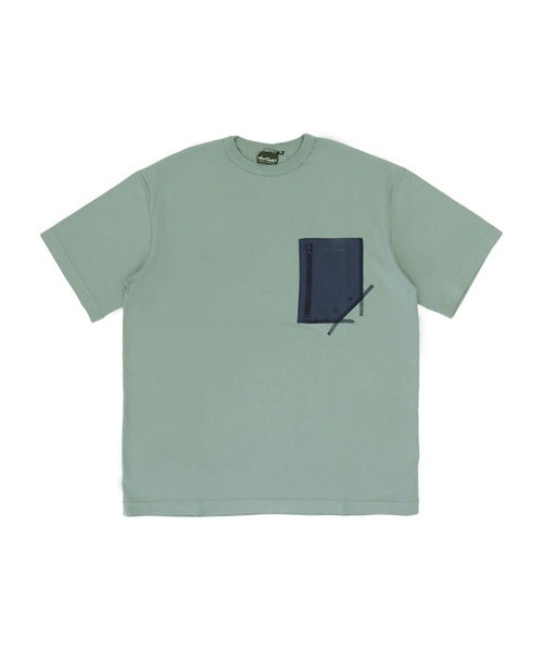 STYLISE（スタイライズ）の「【WILD THINGS】ROUND BODY CAMP POCKET TEE (ラウンドボディー キャンプポケットティー) / 3カラー [WT26050KB]（Tシャツ/カットソー・メンズ・ホワイト/ブラック/グリーン・L/M）」の3枚目の写真