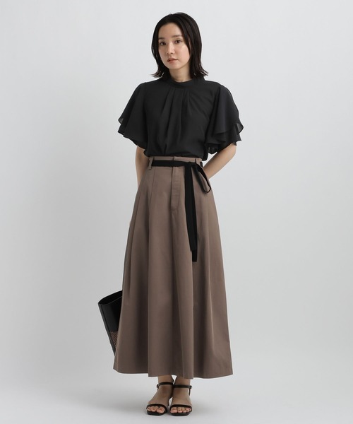 Andemiu(アンデミュウ)の「チノフレアスカート859567(スカート・レディース・ベージュ/モカ・MEDIUM/SMALL)」の19枚目の写真