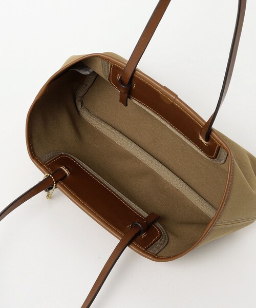 BEAMS BOY（ビームスボーイ）の「Brady / ALDER（トートバッグ・レディース・カーキ・ONE SIZE）」の7枚目の写真