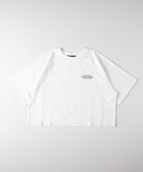 HONEYSUCKLE ROSE（ハニーサックルローズ）の「【スウェッティ】カレッジロゴプルオーバー（Tシャツ/カットソー・レディース・ライトパープル/ブラック系/ホワイト系3・03/05/04）」の19枚目の写真