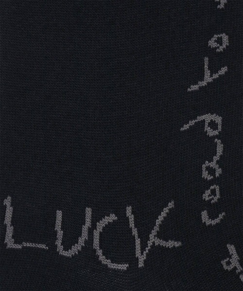 Paul Smith(ポールスミス)の「“Paul's Quotes” ドレスソックス【260621 DRO】(ソックス/靴下・メンズ・ネイビー/ブラック・25-27)」の4枚目の写真