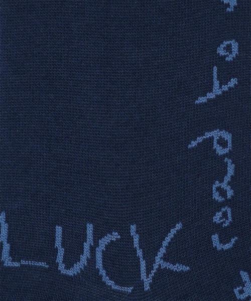 Paul Smith(ポールスミス)の「“Paul's Quotes” ドレスソックス【260621 DRO】(ソックス/靴下・メンズ・ネイビー/ブラック・25-27)」の6枚目の写真