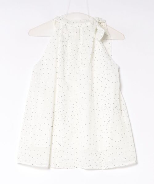 Nia（ニア）の「Nia(ニア)/ホルターネックドットシアートップス（シャツ/ブラウス・レディース・アイボリー・MEDIUM/SMALL）」の15枚目の写真