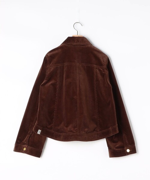 Rie Miller(リエミラー)の「【RM denim】コーデュロイフレアショート丈Gジャン(ブルゾン・レディース・ブラウン・FREE)」の13枚目の写真