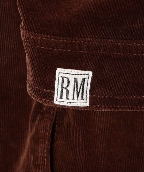 Rie Miller(リエミラー)の「【RM denim】コーデュロイフレアショート丈Gジャン(ブルゾン・レディース・ブラウン・FREE)」の19枚目の写真