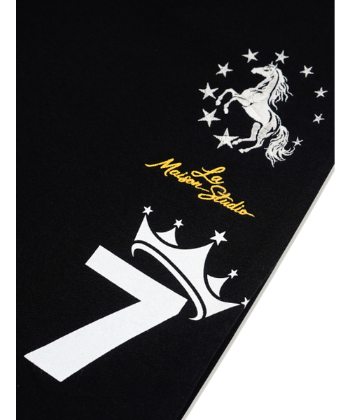 FABULOUS ARCHIVE(ファビュラスアーカイブ)の「STAR HORSE BERMUDA SHORTS BLACK(FCG2PT817M)(その他パンツ・レディース・ブラック・MEDIUM/LARGE)」の7枚目の写真