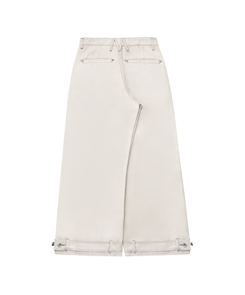 MIRECO(ミレコ)の「BELTED POCKET COTTON PT SAND RAW(その他パンツ・レディース・その他・1/2/3)」の5枚目の写真