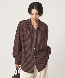 ［size SHORTあり］フリルネック 2WAY ブラウス