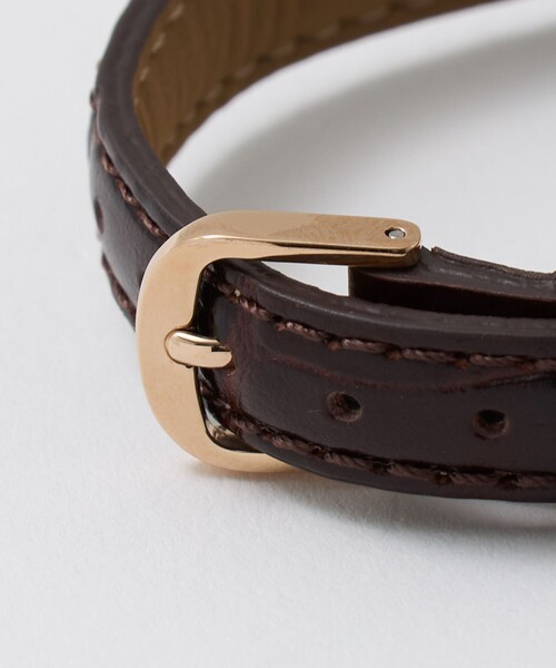 UNITED ARROWS(ユナイテッドアローズ)の「スクエア 腕時計 DBR(アナログ腕時計・レディース・ダークブラウン・FREE)」の3枚目の写真