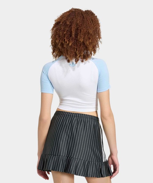 adidas(アディダス)の「ケアベア x アディダス ベビー半袖Tシャツ / アディダスオリジナルス adidas Originals(Tシャツ/カットソー・レディース・ホワイト・X-SMALL/X-LARGE/SMALL/MEDIUM/LARGE/XX-LARGE)」の3枚目の写真