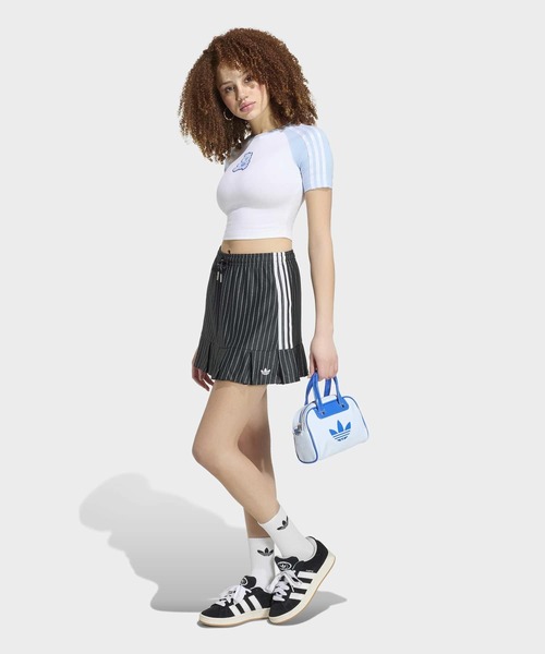 adidas(アディダス)の「ケアベア x アディダス ベビー半袖Tシャツ / アディダスオリジナルス adidas Originals(Tシャツ/カットソー・レディース・ホワイト・X-SMALL/X-LARGE/SMALL/MEDIUM/LARGE/XX-LARGE)」の5枚目の写真