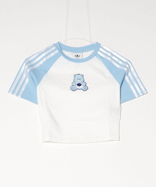 adidas(アディダス)の「ケアベア x アディダス ベビー半袖Tシャツ / アディダスオリジナルス adidas Originals(Tシャツ/カットソー・レディース・ホワイト・X-SMALL/X-LARGE/SMALL/MEDIUM/LARGE/XX-LARGE)」の6枚目の写真