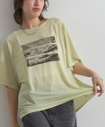 シアースラブ 転写プリント ラグランTシャツ 半袖