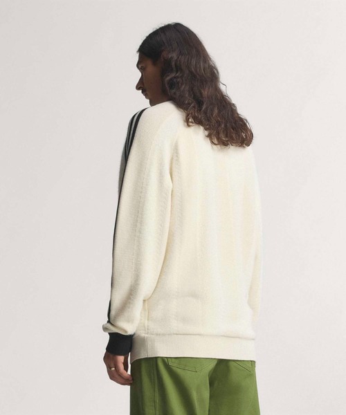 adidas(アディダス)の「プレミアム ニット ジャージー / アディダスオリジナルス adidas Originals(Tシャツ/カットソー・メンズ・ホワイト・SMALL/MEDIUM/LARGE/X-LARGE/XX-LARGE/X-SMALL/3XL)」の2枚目の写真
