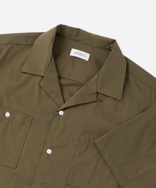 Saturdays NYC(サタデーズ ニューヨークシティ )の「Canty CN SS Shirt(シャツ/ブラウス・メンズ・レンガ/カーキ/ネイビー・M/L/S)」の5枚目の写真