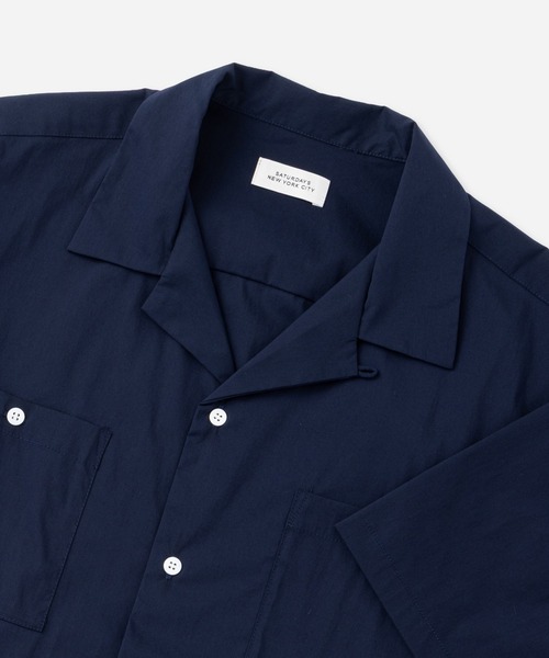 Saturdays NYC(サタデーズ ニューヨークシティ )の「Canty CN SS Shirt(シャツ/ブラウス・メンズ・レンガ/カーキ/ネイビー・M/L/S)」の6枚目の写真