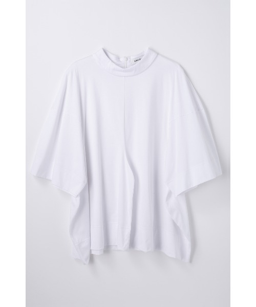 ENFOLD(エンフォルド)の「ORB SLEEVE PULLOVER(Tシャツ/カットソー・レディース・ホワイト/ブラック/ボルドー・38)」の2枚目の写真