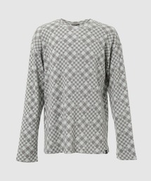 PHINGERIN | GINGHAM L/S WAFFLE THERMAL(Tシャツ/カットソー)