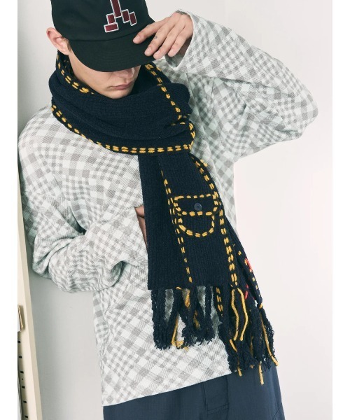 PHINGERIN(フィンガリン)の「GINGHAM L/S WAFFLE THERMAL(Tシャツ/カットソー・メンズ・その他2/その他1・L)」の4枚目の写真