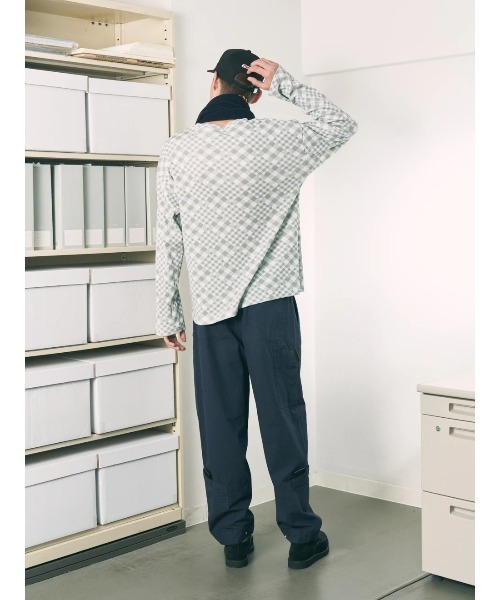PHINGERIN(フィンガリン)の「GINGHAM L/S WAFFLE THERMAL(Tシャツ/カットソー・メンズ・その他2/その他1・L)」の5枚目の写真