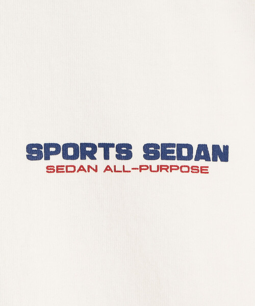 SEDAN ALL-PURPOSE(セダンオールパーパス)の「SEDAN ALL-PURPOSE | コットン 長袖プリントTシャツ MEN(Tシャツ/カットソー・メンズ・オフホワイト/ブラック・M/L)」の9枚目の写真