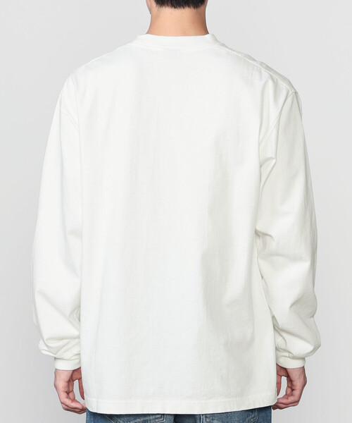 SEDAN ALL-PURPOSE(セダンオールパーパス)の「SEDAN ALL-PURPOSE | コットン 長袖プリントTシャツ MEN(Tシャツ/カットソー・メンズ・オフホワイト/ブラック・M/L)」の12枚目の写真
