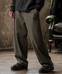 mp15301-Twill Wide Straight Pants ワイドストレートパンツ(GM-A6202W-002)