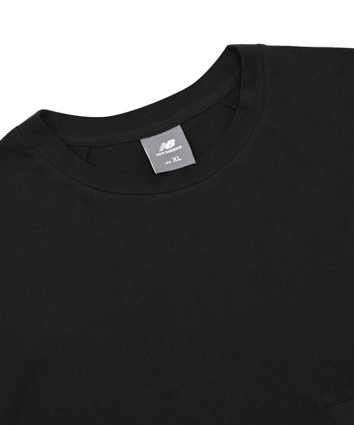 NEW BALANCE(ニューバランス)の「メンズファンクショナルポケットショートスリーブTシャツ(Tシャツ/カットソー・メンズ・ライトグレー/ブラック・SMALL/MEDIUM/LARGE/X-LARGE/XX-LARGE)」の18枚目の写真