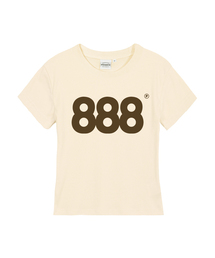 NUMBER.888 レディース スリムフィット 半袖Tシャツ 6 COLORS