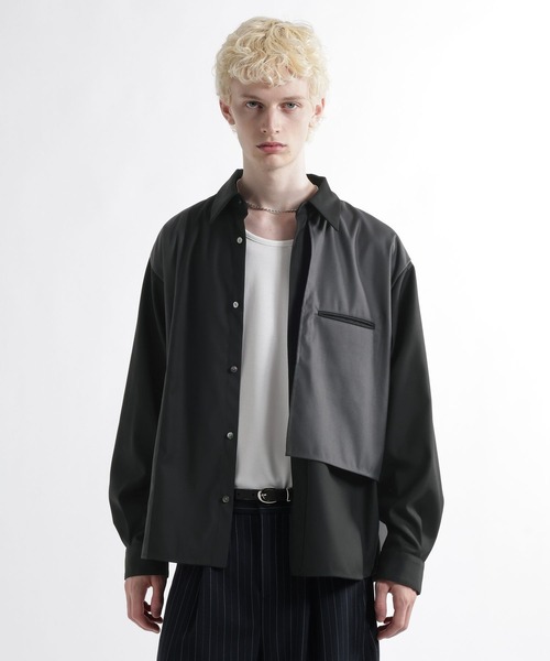 HARE(ハレ)の「【SET UP対応】アソートハイショクフラシシャツ(HARE)(シャツ/ブラウス・メンズ・ブラック・FREE)」の21枚目の写真